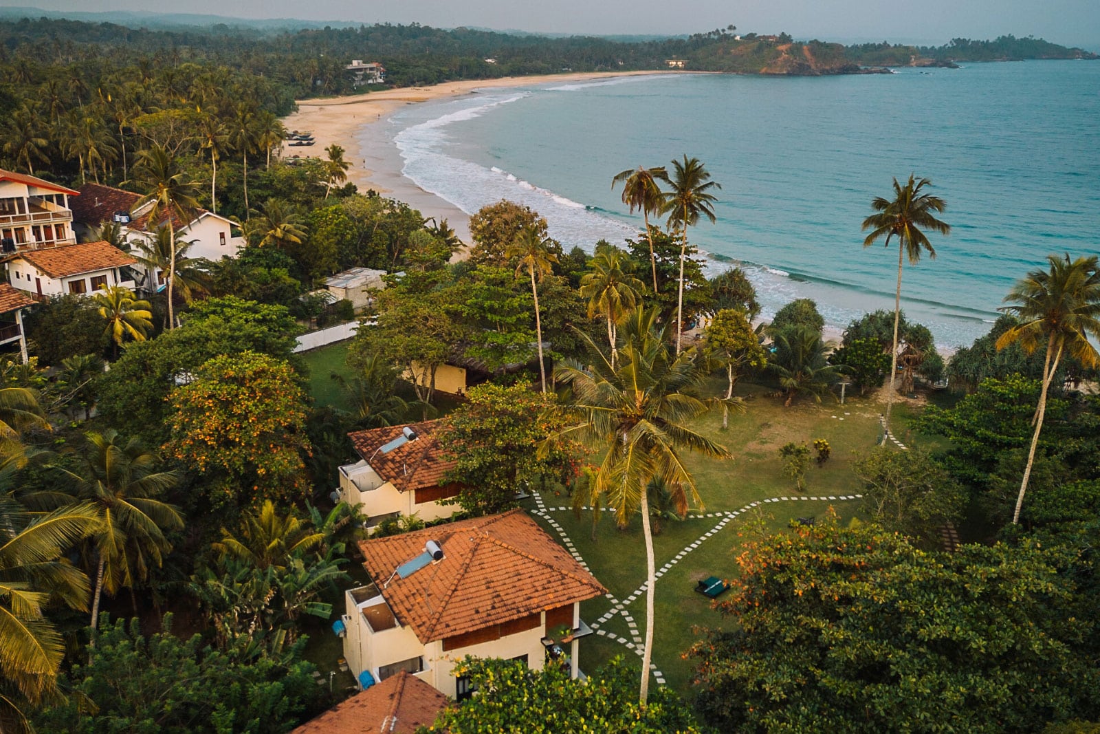 Birds-eye view of Sri Lanka resort 2024